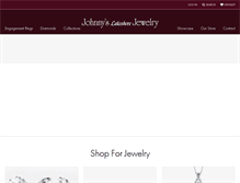 Tablet Screenshot of johnnyslakeshorejewelry.com